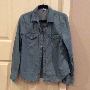 Aeropostale Western Style Jean Shirt
